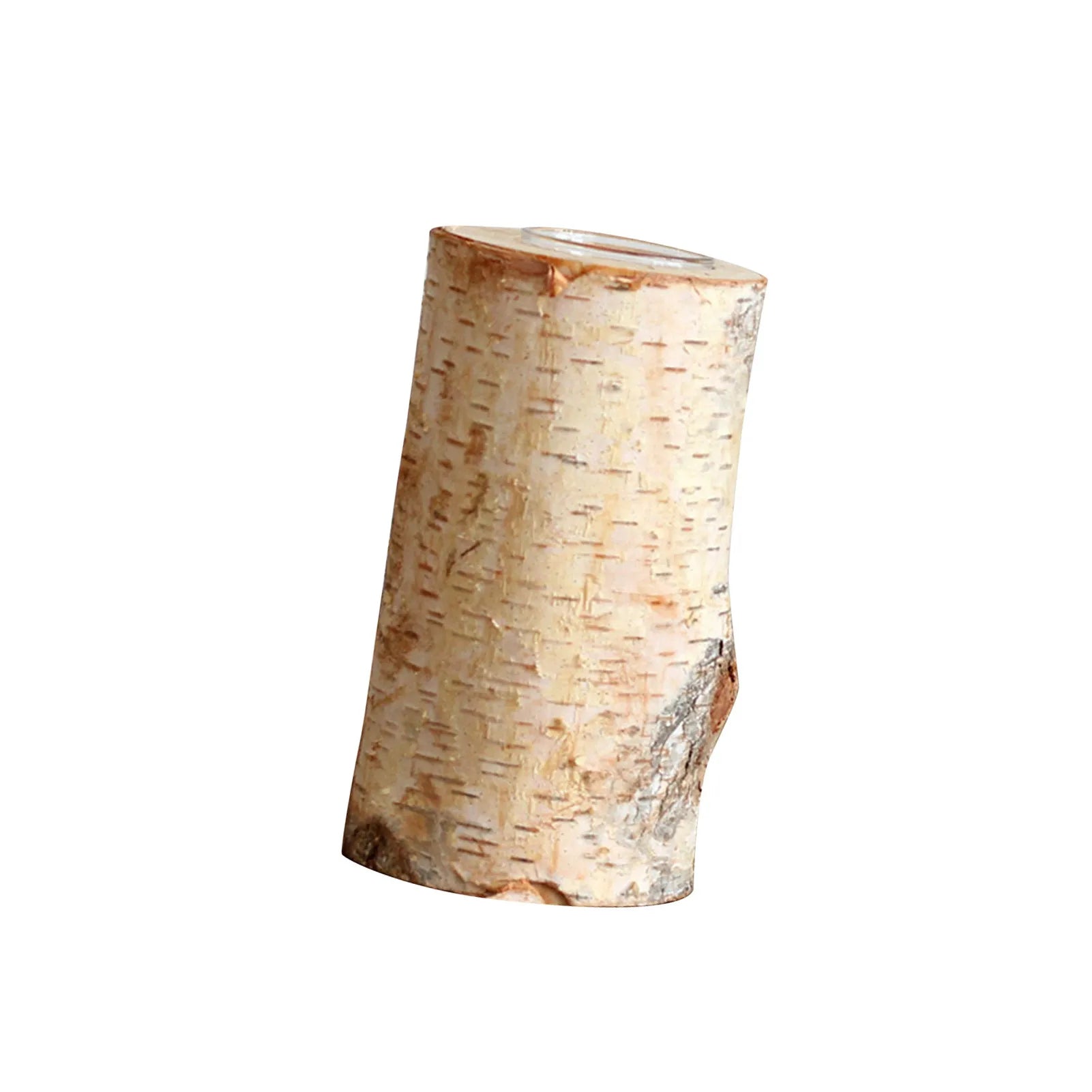 Wooden Candle Holder Made of Birch – Natural Atmosphere with Warm Light