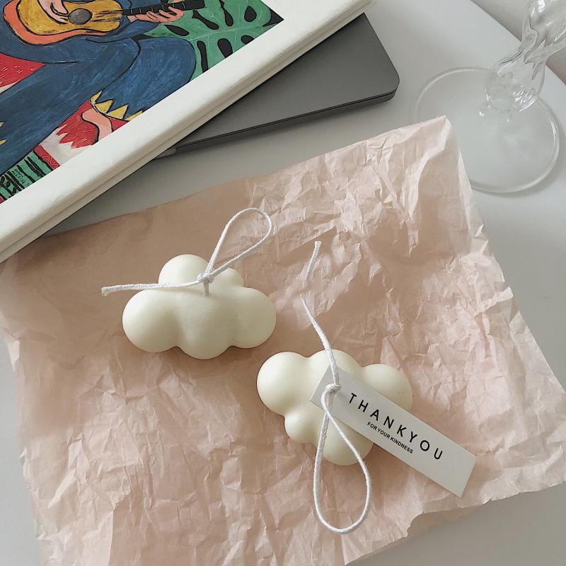 Decorative Cloud Candle - Luxury Scent Variants for a Stylish Interior