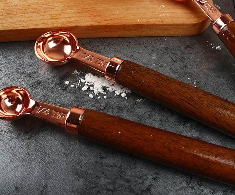 CopperLuxe Measuring Set - Copper-Coloured Design - Stylish and Functional Kitchen Set