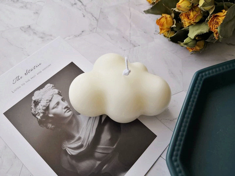 Decorative Cloud Candle - Luxury Scent Variants for a Stylish Interior