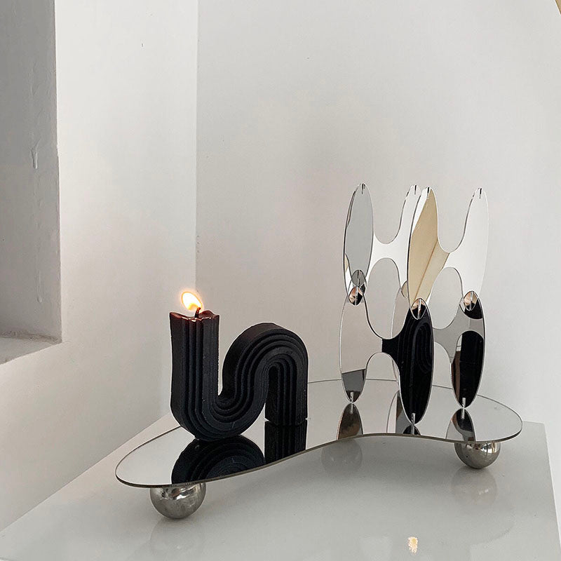 Decorative Candles with Unique Shapes and Scents