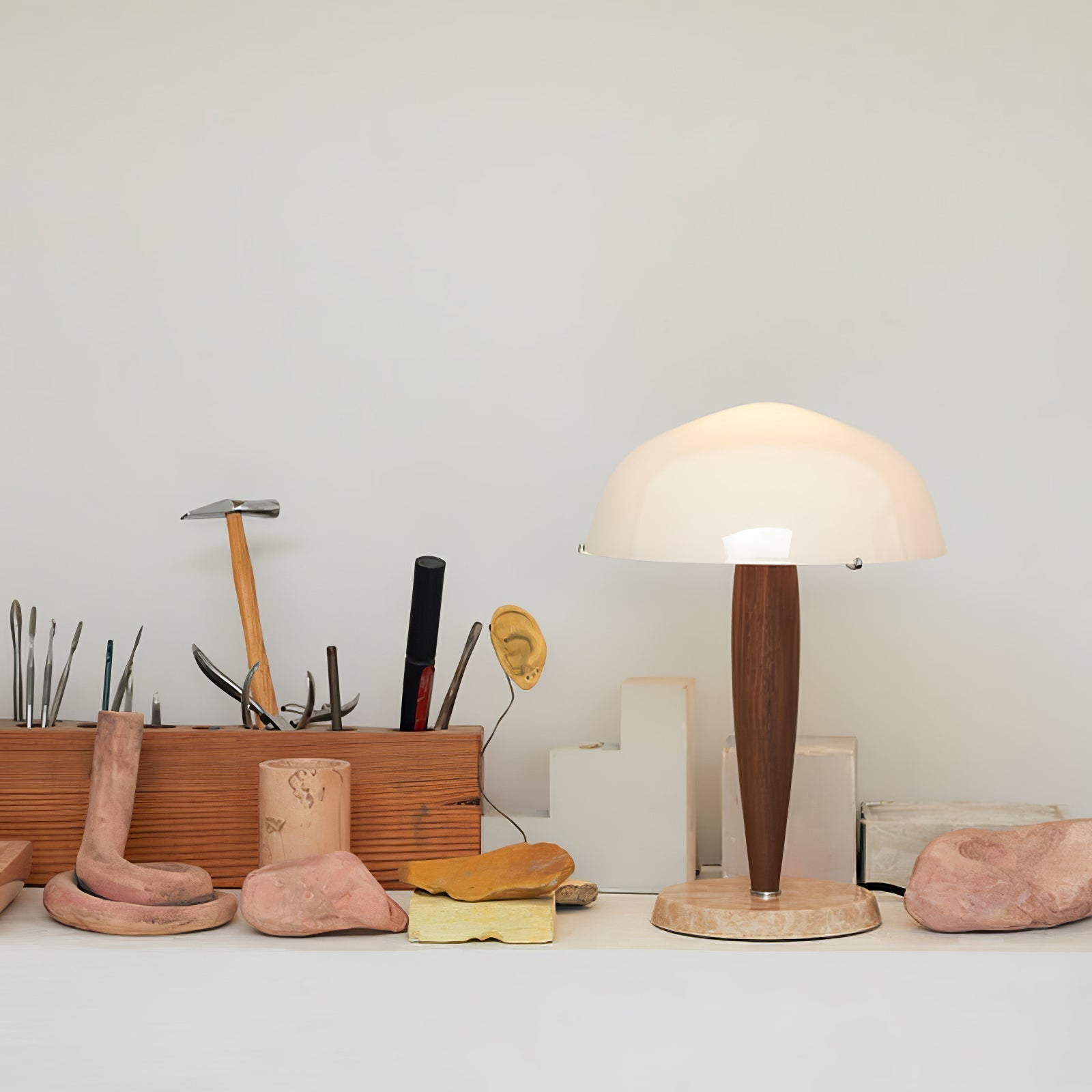 LustraVera - Herman Table Lamp: A Timeless Mix of Literature and Design