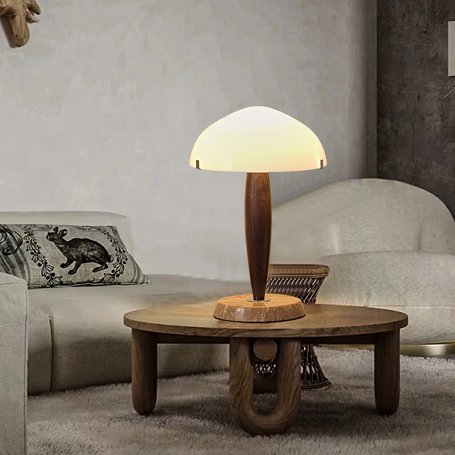 LustraVera - Herman Table Lamp: A Timeless Mix of Literature and Design