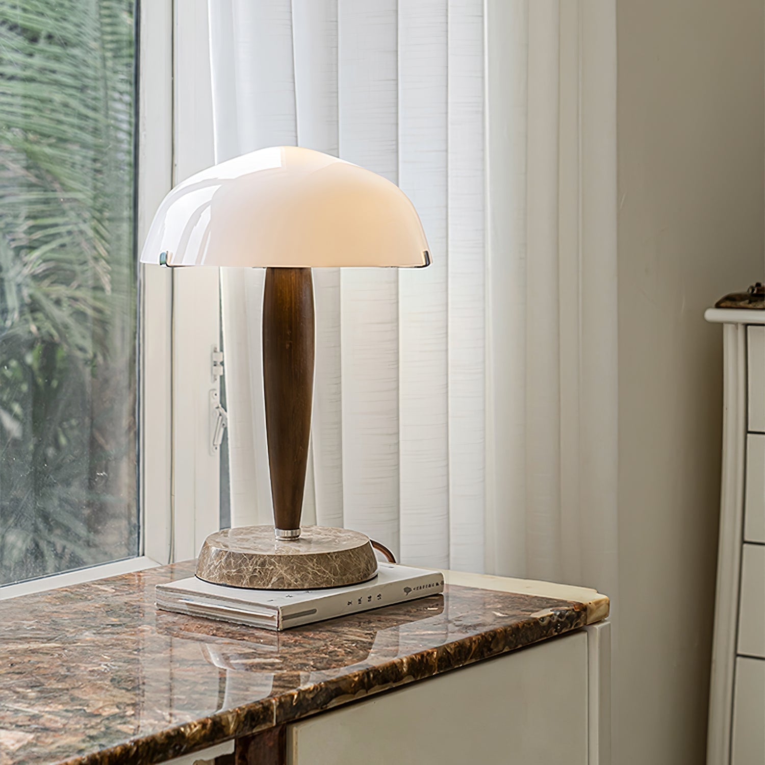 LustraVera - Herman Table Lamp: A Timeless Mix of Literature and Design