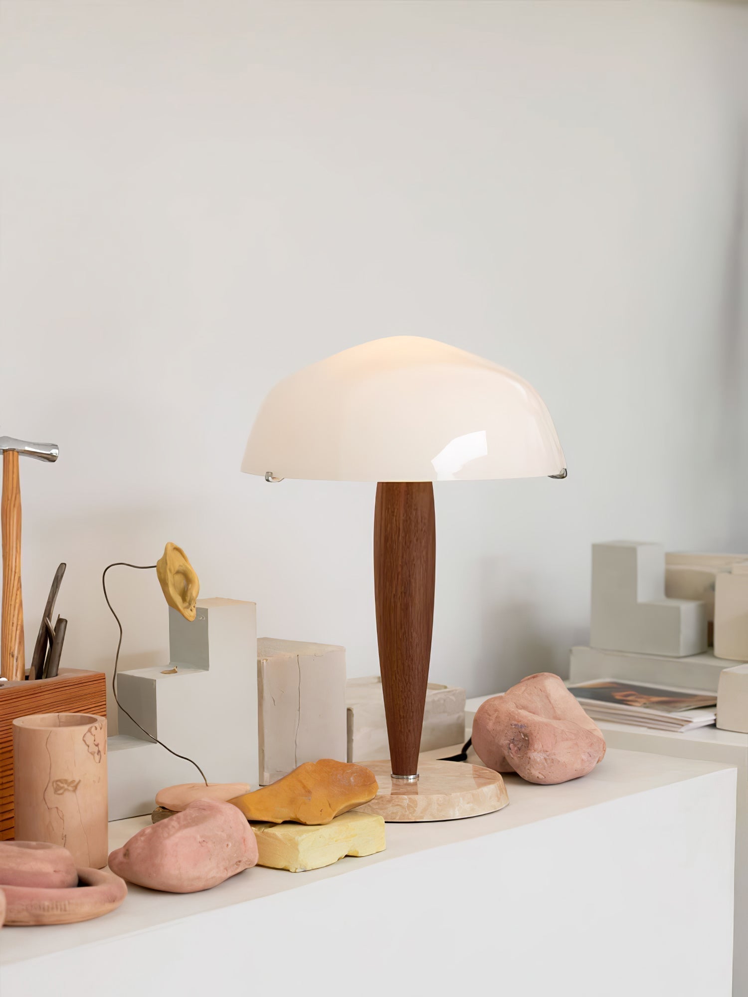 LustraVera - Herman Table Lamp: A Timeless Mix of Literature and Design