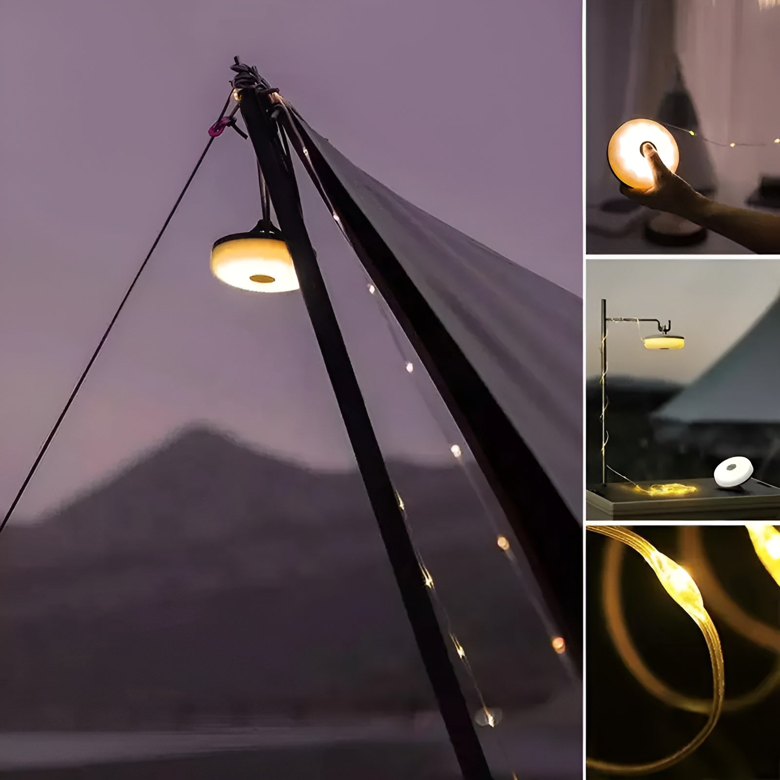 LumiTrail - Flexible and Waterproof LED Lighting for Camping