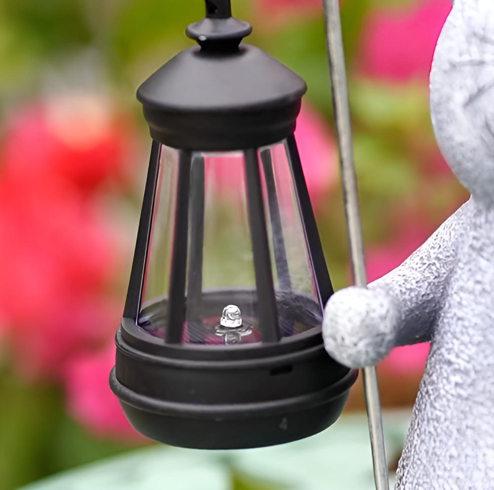 SolariaGlow - Magical Solar Cat Lantern for Outdoors