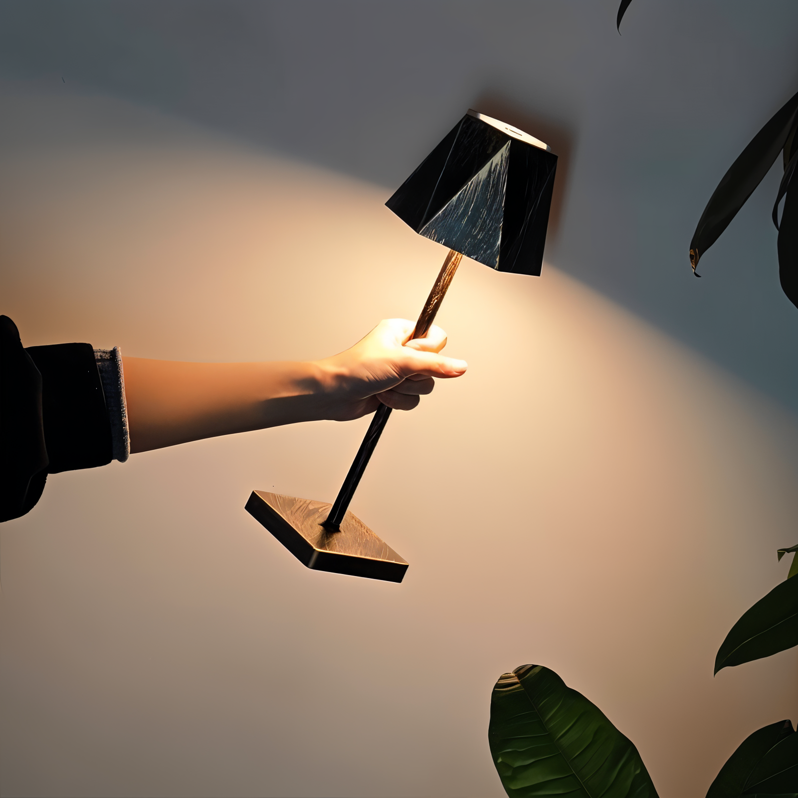 LumiHex - Portable Mood Lamp with Vintage Design