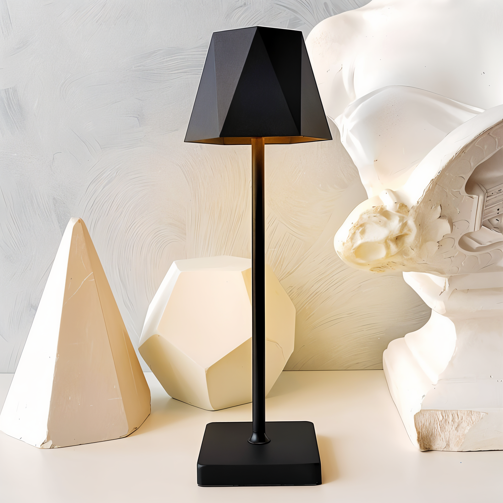 LumiHex - Portable Mood Lamp with Vintage Design