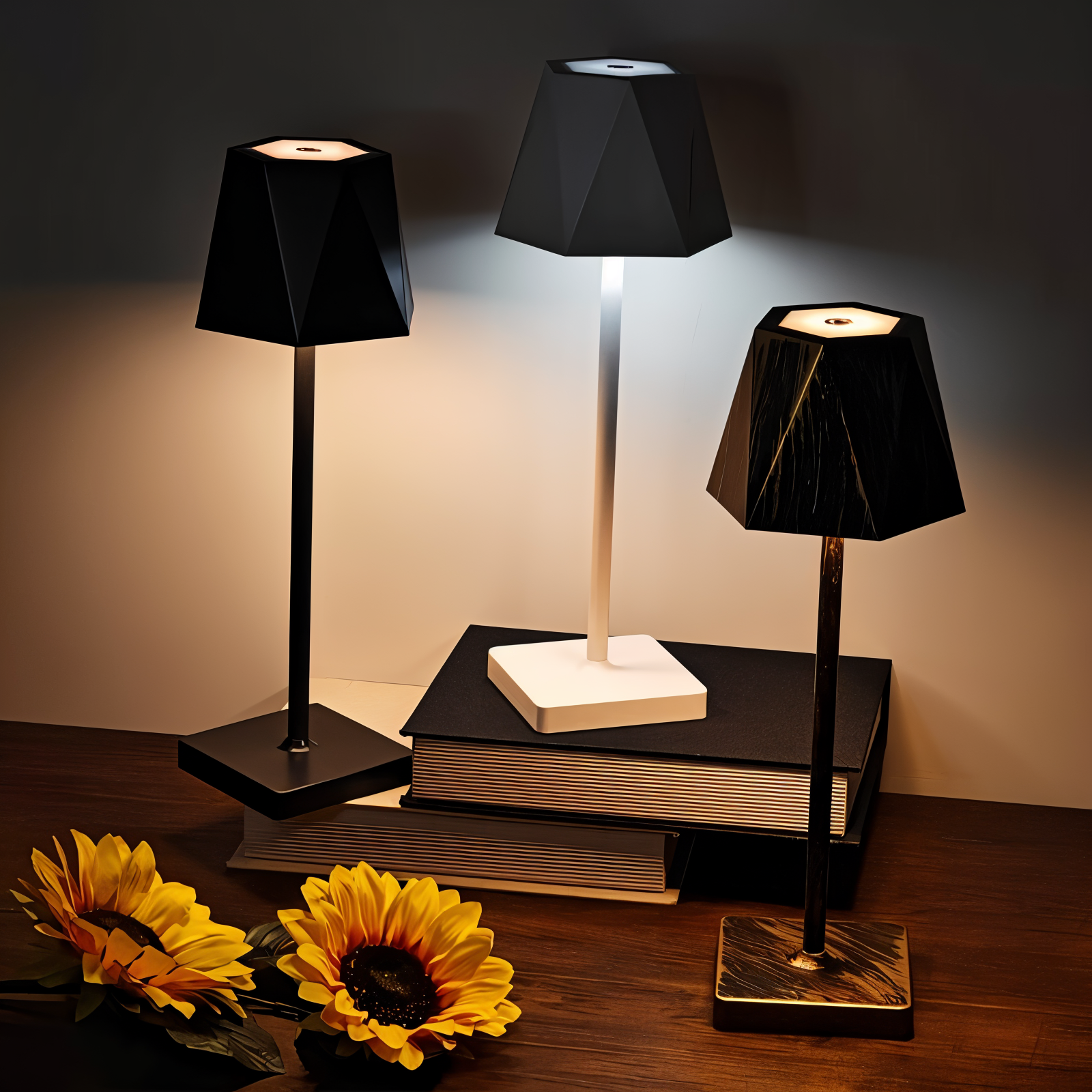 LumiHex - Portable Mood Lamp with Vintage Design