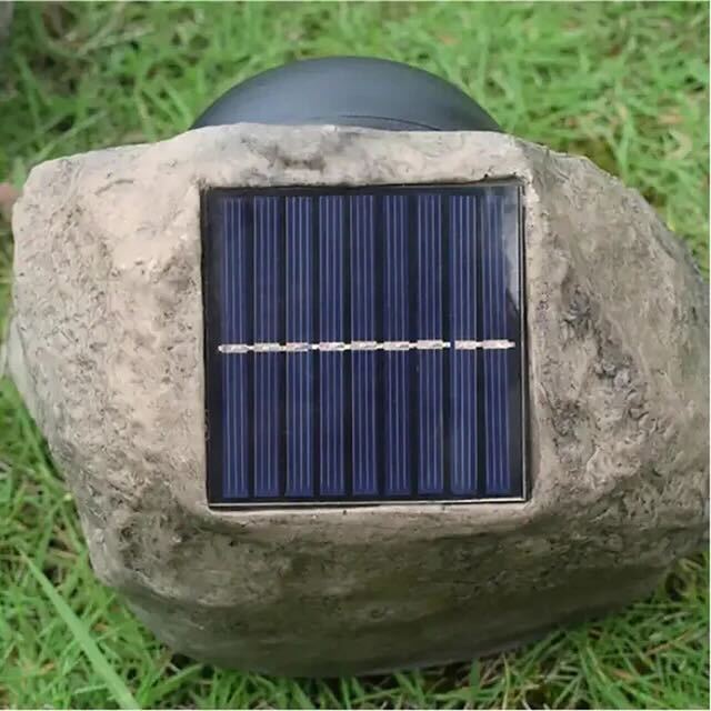 SolarStone - Energy-Efficient Rock Lamp for the Garden