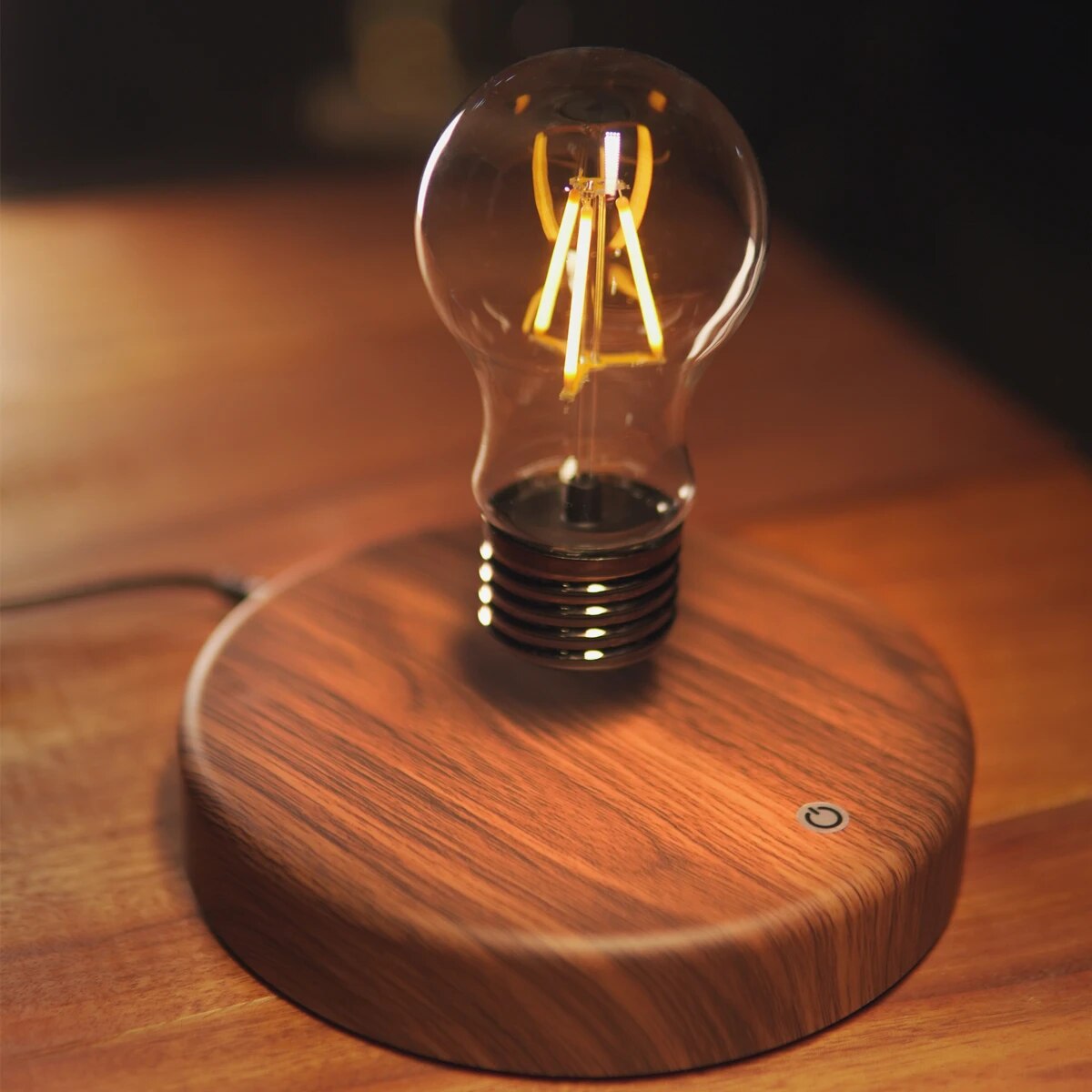 LumiAura - Levitating Tesla Lamp with Magical Rotation