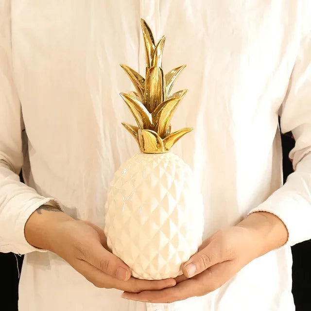 GlowPine - Gold Pineapple Home Decor