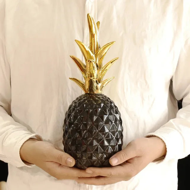 GlowPine - Gold Pineapple Home Decor