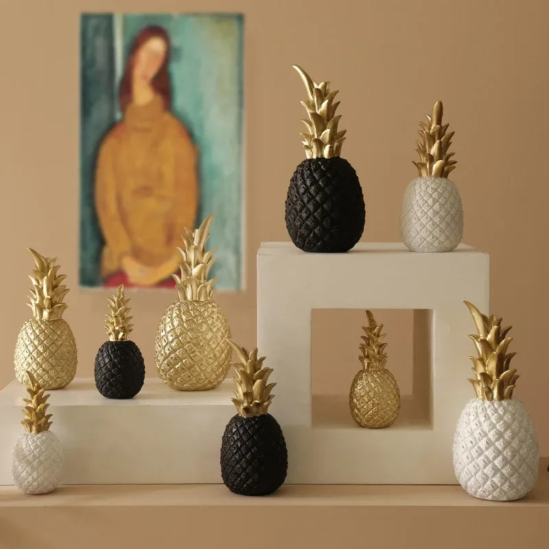 GlowPine - Gold Pineapple Home Decor