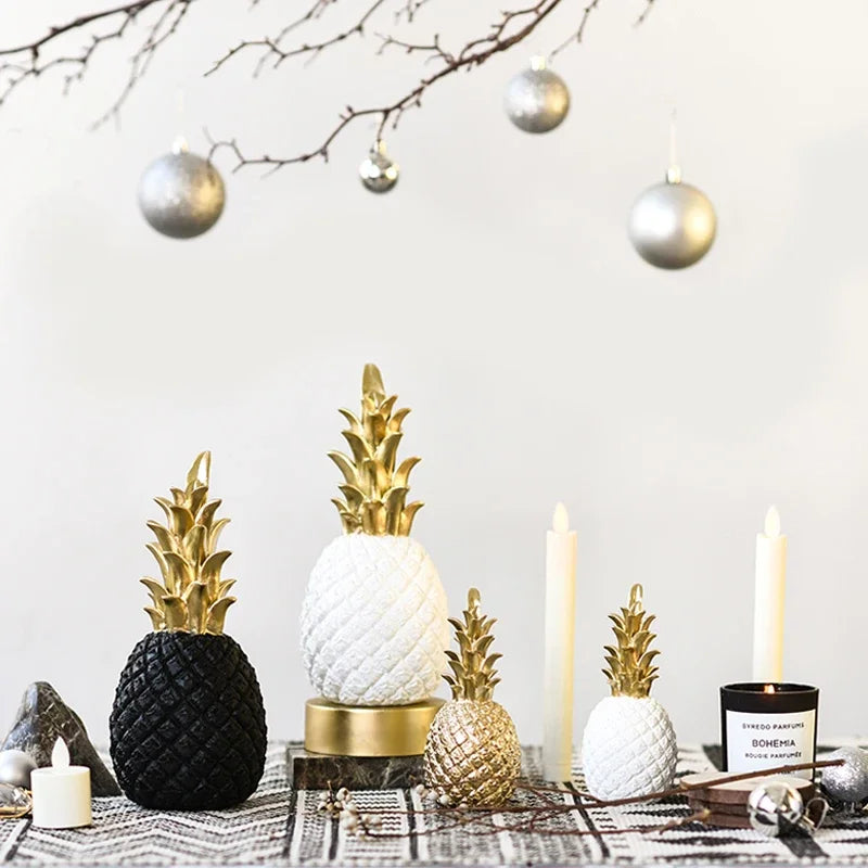 GlowPine - Gold Pineapple Home Decor