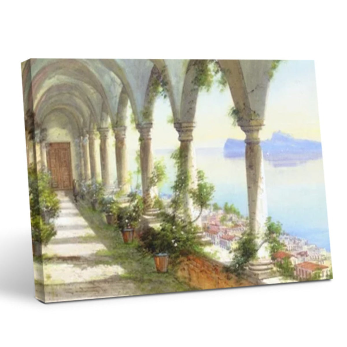 Capri Elegance - Classic Column Gallery Art Wall Decor