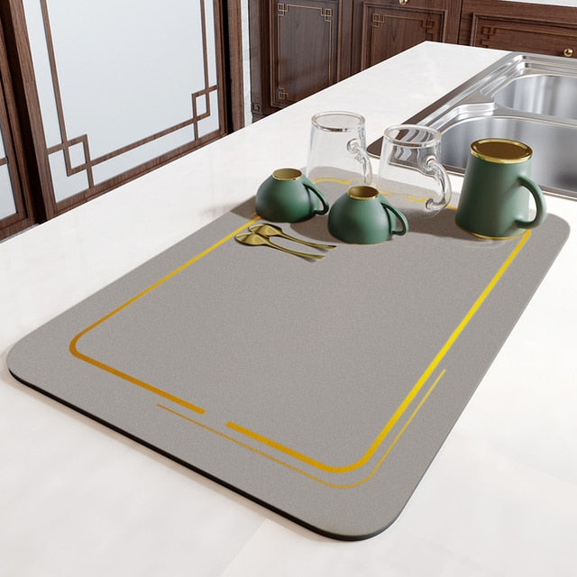 Kitchen Mat DryGuard - Super Absorbent and Non-Slip - Protect Your Worktop