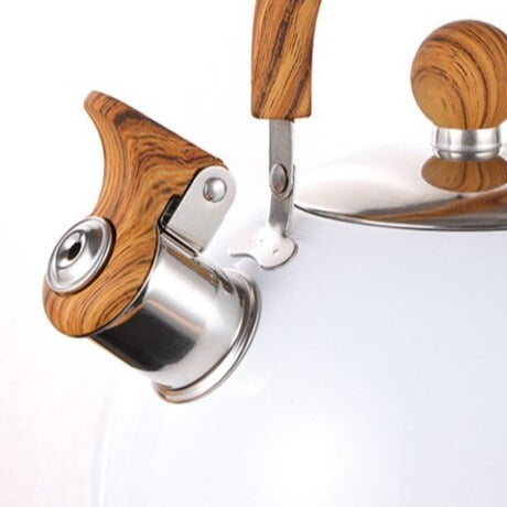 Stainless Steel Kettle - Vintage Design - 3 Litre Capacity