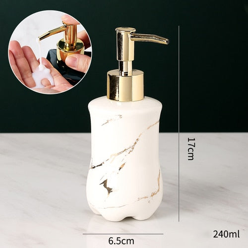 Marbelle - Luxe Marble Soap Dispenser Collection