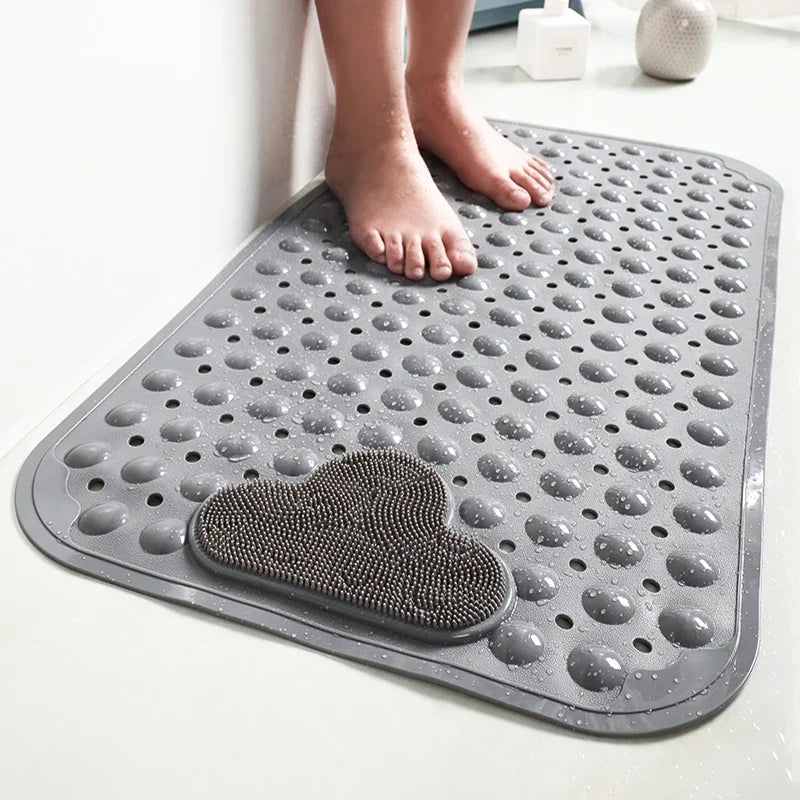 Anti-slip Bath Mat - Massage & Safety - PVC Foot Mat