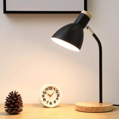 Norwegian Wooden Desk Lamp - Modern, Simple, Creative, Eye Protection for Bedroom