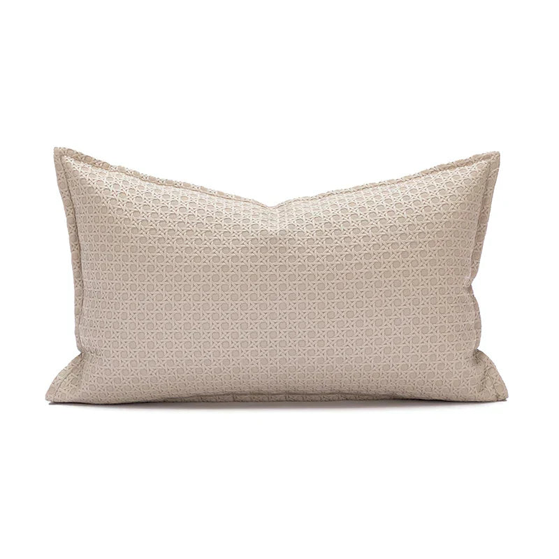 Norwegian Cushion Cover in Resin 45x45 cm - Cream, Brown and Beige