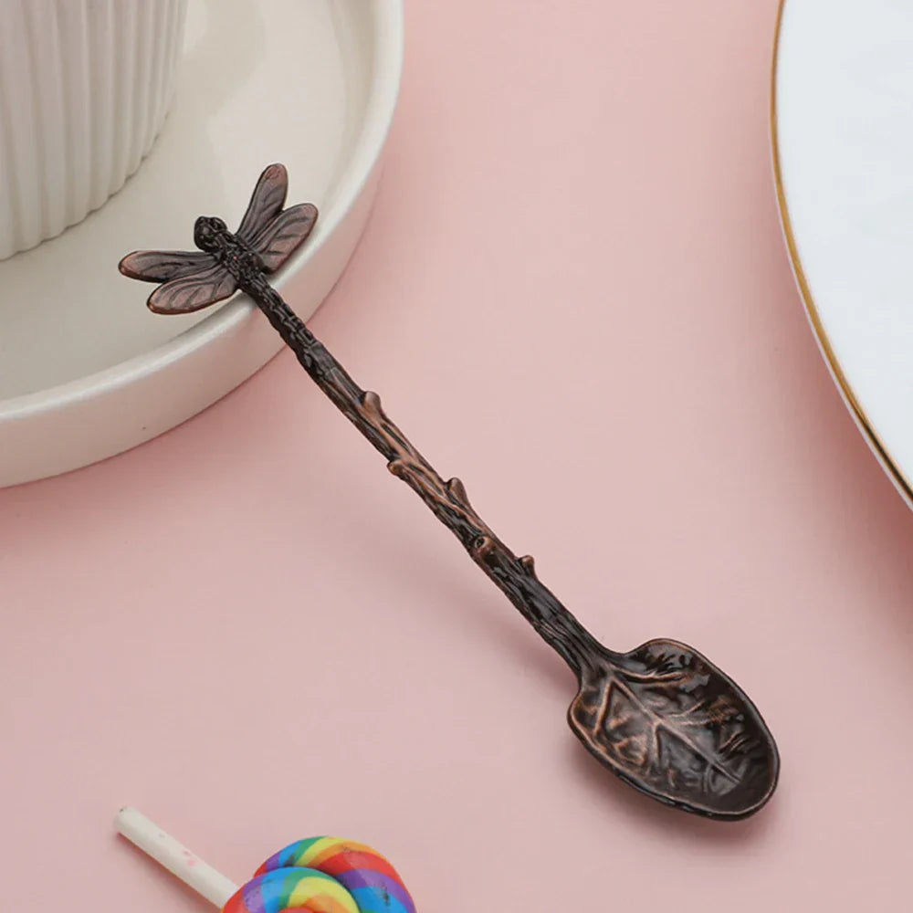 BOOK - Decorative Spoon in Dragonfly Design