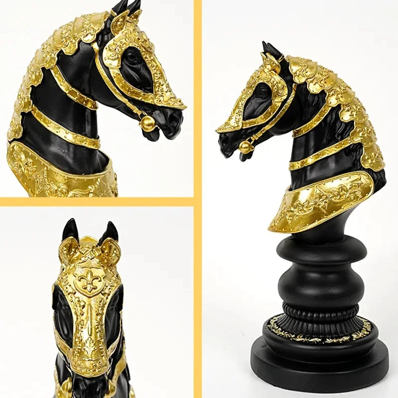 Regalis Decorative Chess Piece for Living Room or Office - Resin Figurines