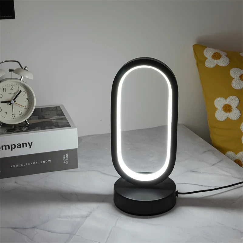 Modern U-Shaped LED Table Lamp - Elegant and Energy Efficient