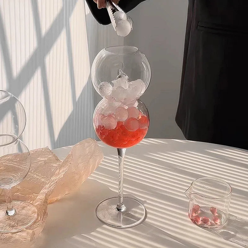 Norwegian Bubble Ball Glasses for Bar and Restaurant