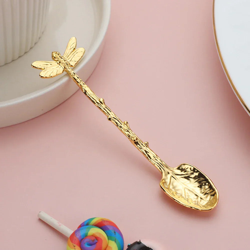 BOOK - Decorative Spoon in Dragonfly Design