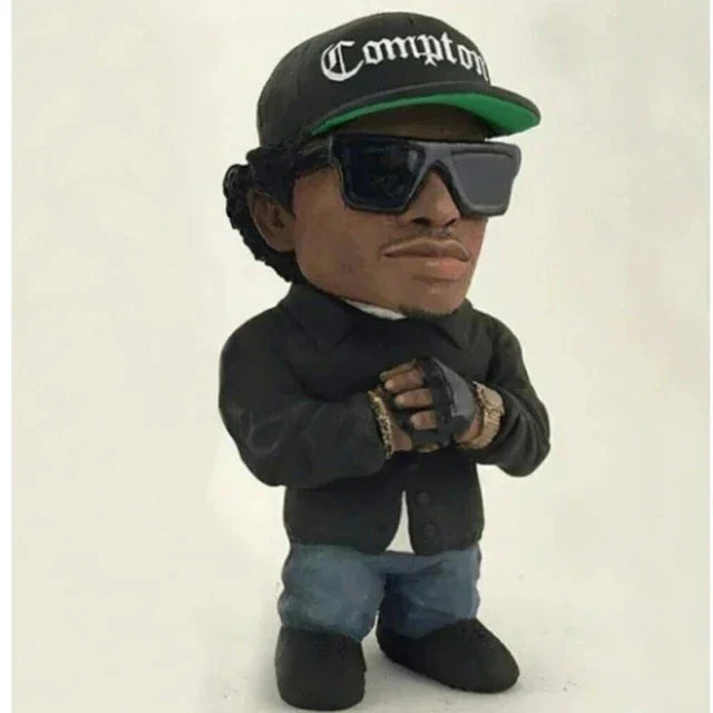 Hip-Hop Figurine - Tupac Decoration for Living Room or Desk (10 cm)