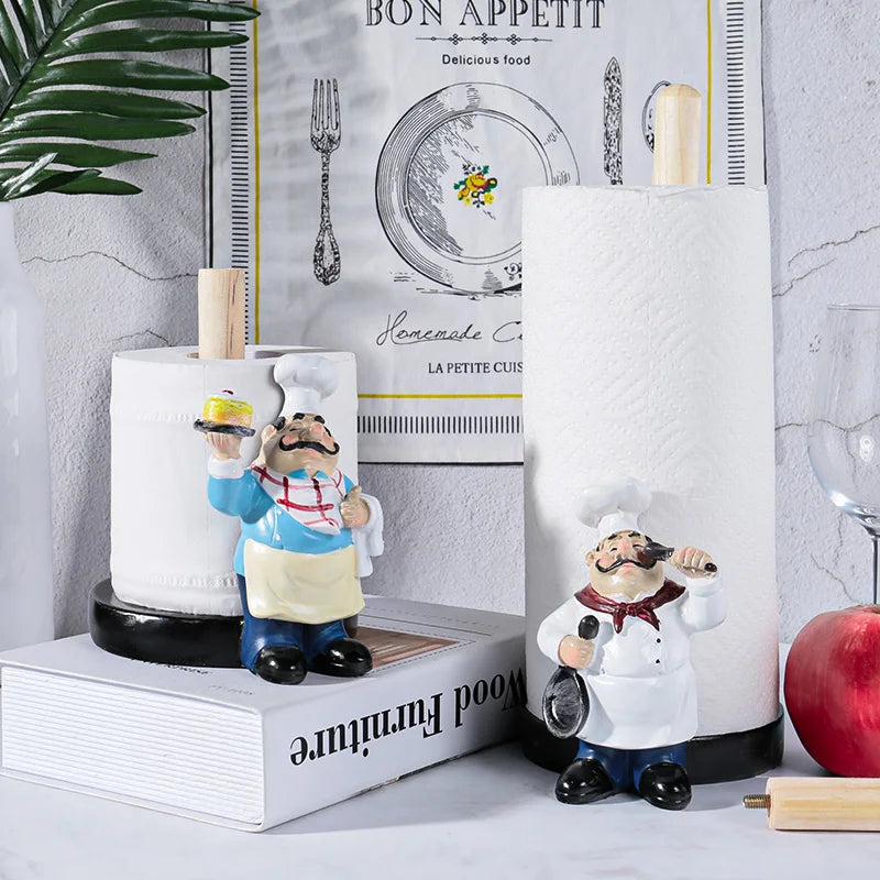 Modern Table Decoration - Tissue and Figurine Holder Box (19 x 9 x 15 cm)