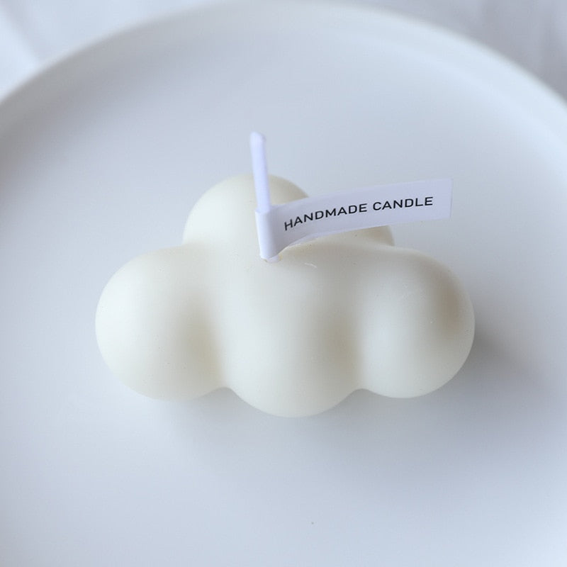 Decorative Cloud Candle - Luxury Scent Variants for a Stylish Interior