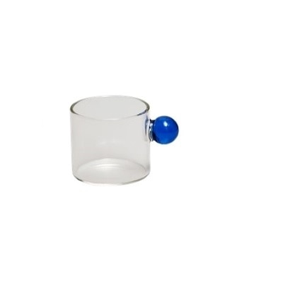 Norwegian glass with round handle - 110 ml, minimalist and unique design