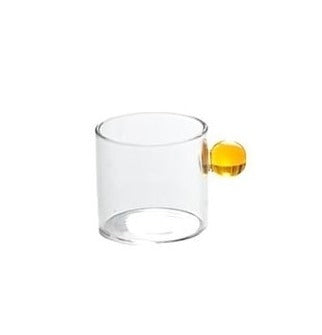 Norwegian glass with round handle - 110 ml, minimalist and unique design