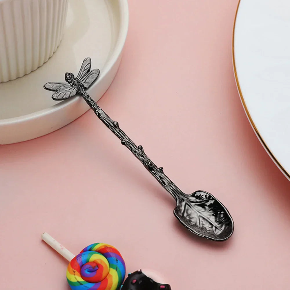 BOOK - Decorative Spoon in Dragonfly Design