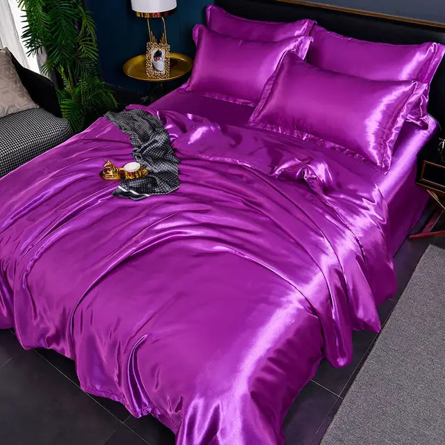 Luxe Satin Duvet Cover