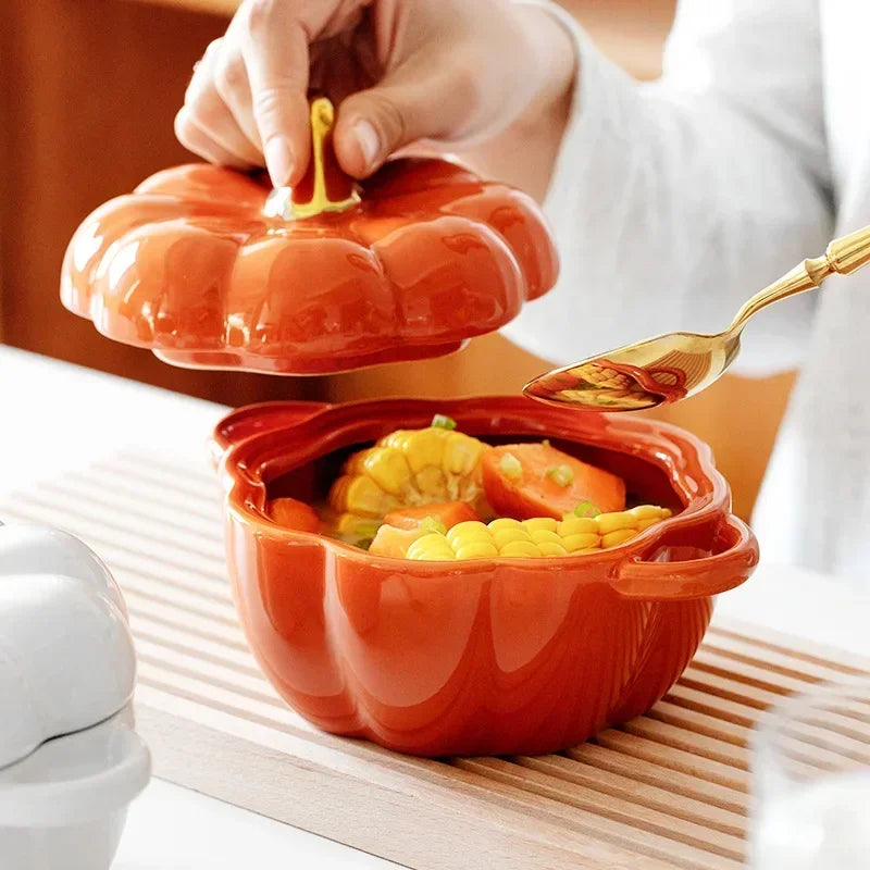 Norwegian Pumpkin Bowl Set for Party and Kitchen Decor