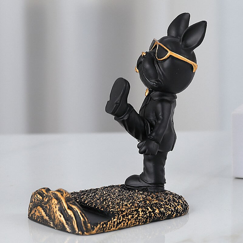 AstraHond - Kung Fu Bulldog Phone Holder