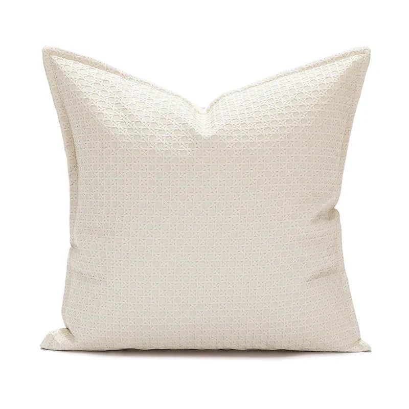 Norwegian Cushion Cover in Resin 45x45 cm - Cream, Brown and Beige