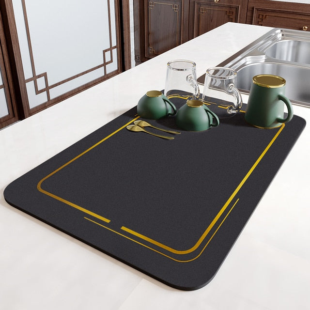 Kitchen Mat DryGuard - Super Absorbent and Non-Slip - Protect Your Worktop