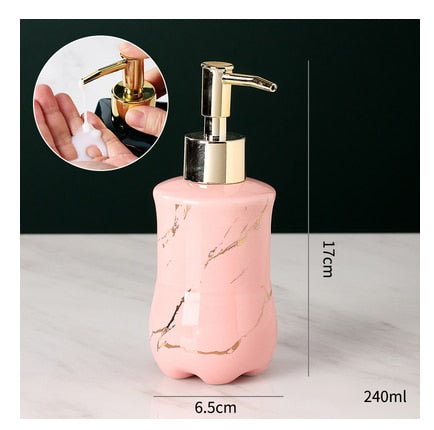 Marbelle - Luxe Marble Soap Dispenser Collection