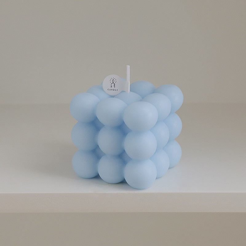 Decorative Bubble Candle - Scented Design Block