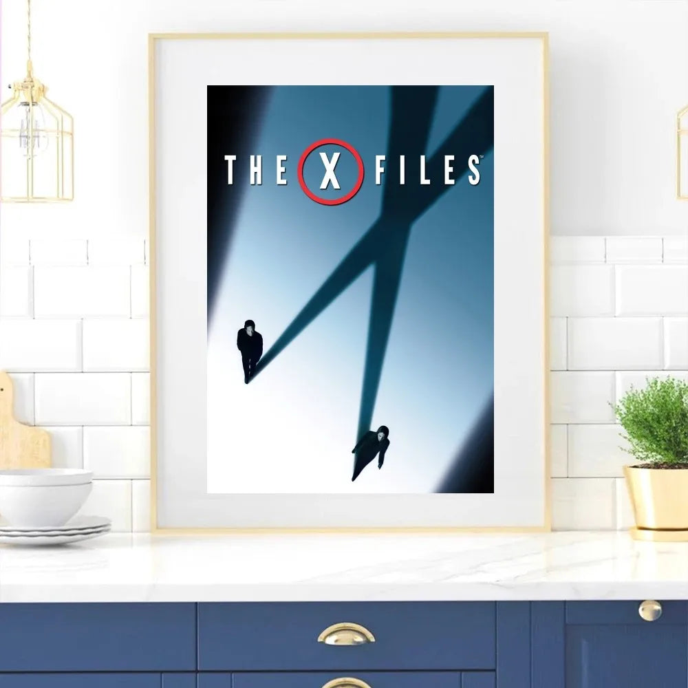 X-Files Poster - Canvas Art for Living Room or Bedroom Decoration