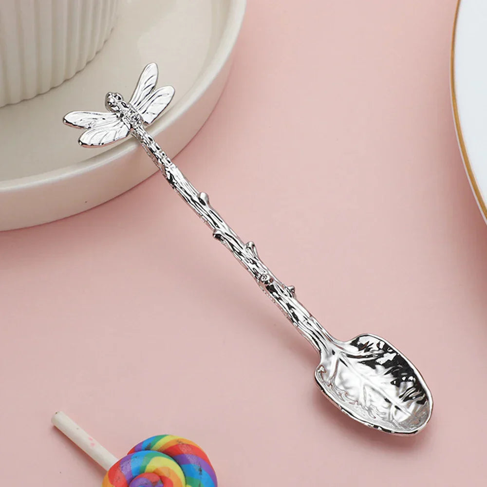 BOOK - Decorative Spoon in Dragonfly Design