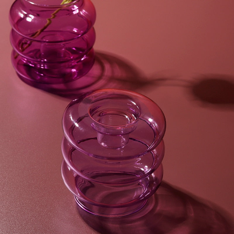 Stylish Glass Candle Holders and Tealight Holders – Colourful Lighting for Any Interior