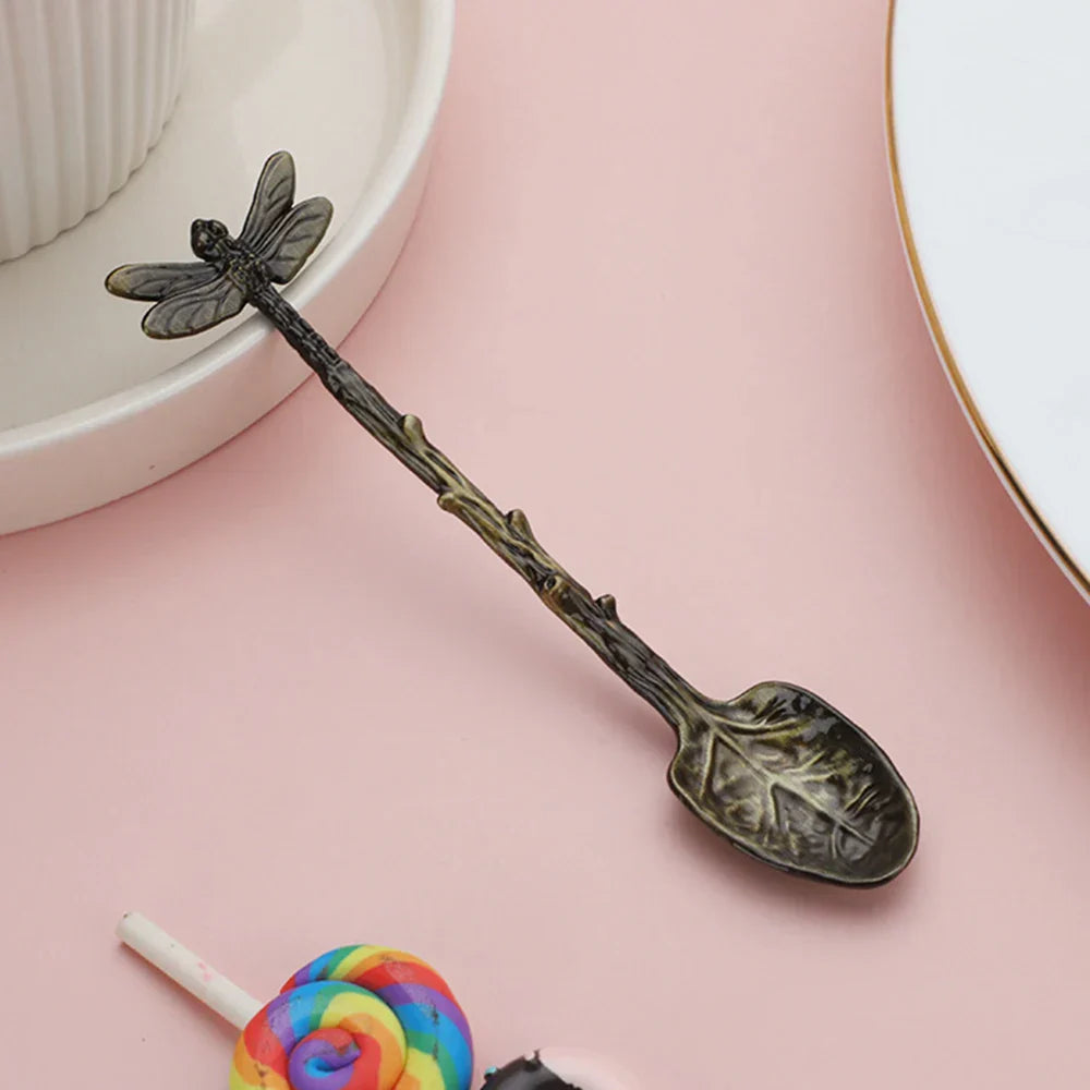 BOOK - Decorative Spoon in Dragonfly Design