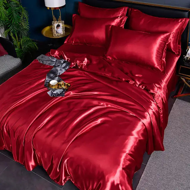 Luxe Satin Duvet Cover